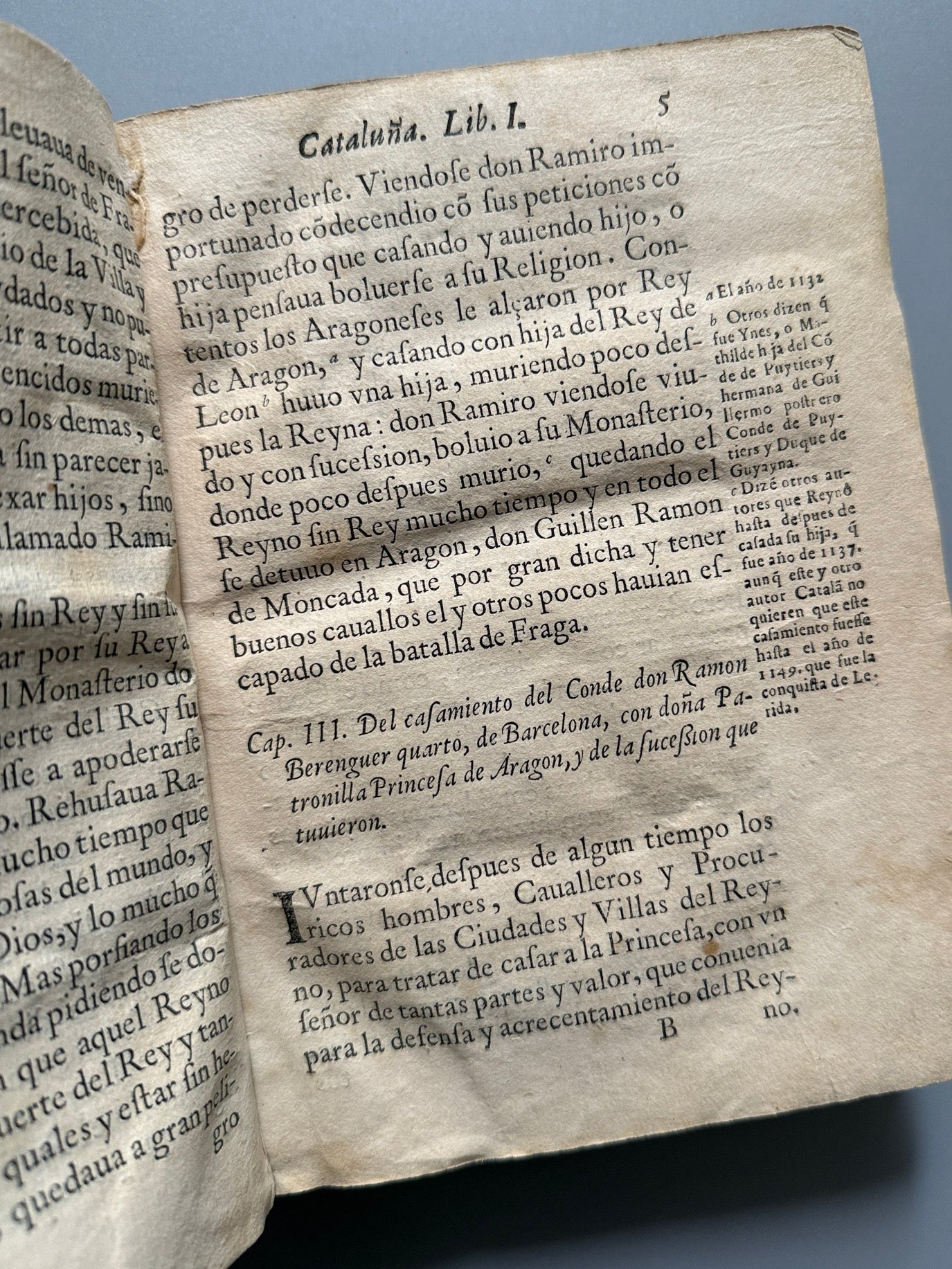 Libro de: Historia de Cataluña, Bernardo Desclot - Casa Sebastián de Cormellas, 1616