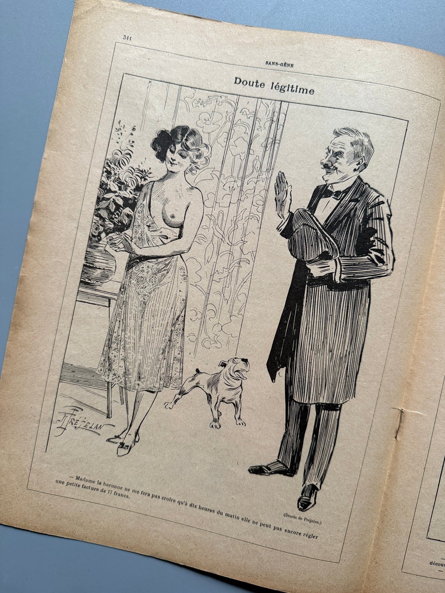 Libro de: Sans-Gêne, 1re anne, nº22. Revista erotico-humorística - Paris, 1901