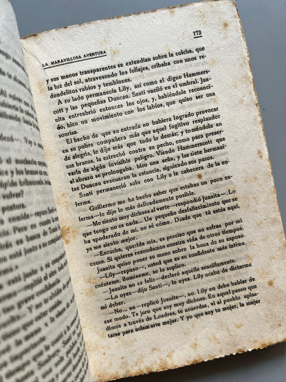 Libro de: La Maravillosa Aventura De Santi Stappleton, Cyril-Berger - Editorial Variorum, 1921