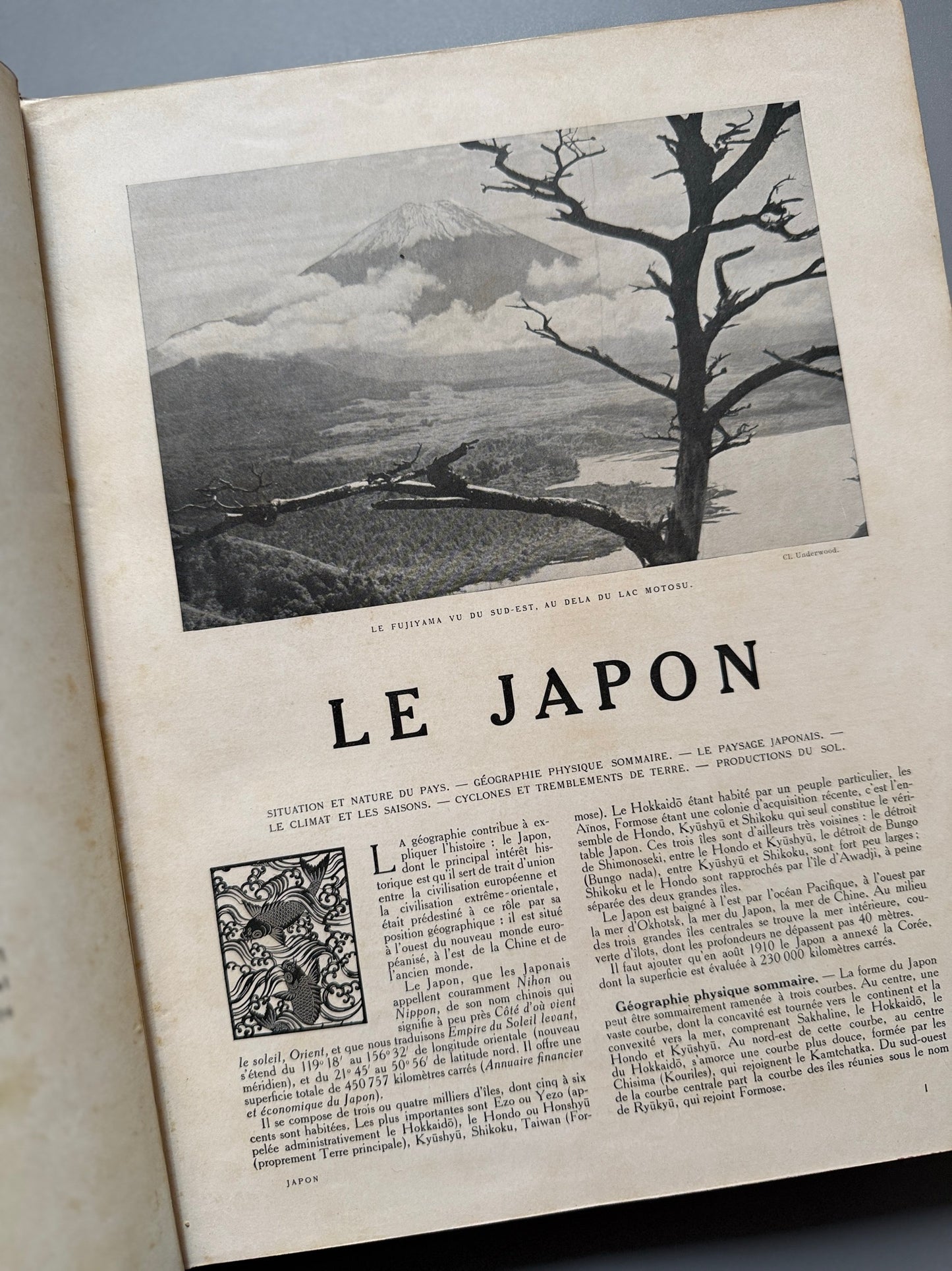 Libro de: Le Japon Illustré, Félicien Challaye - Libraire Larousse, 1915