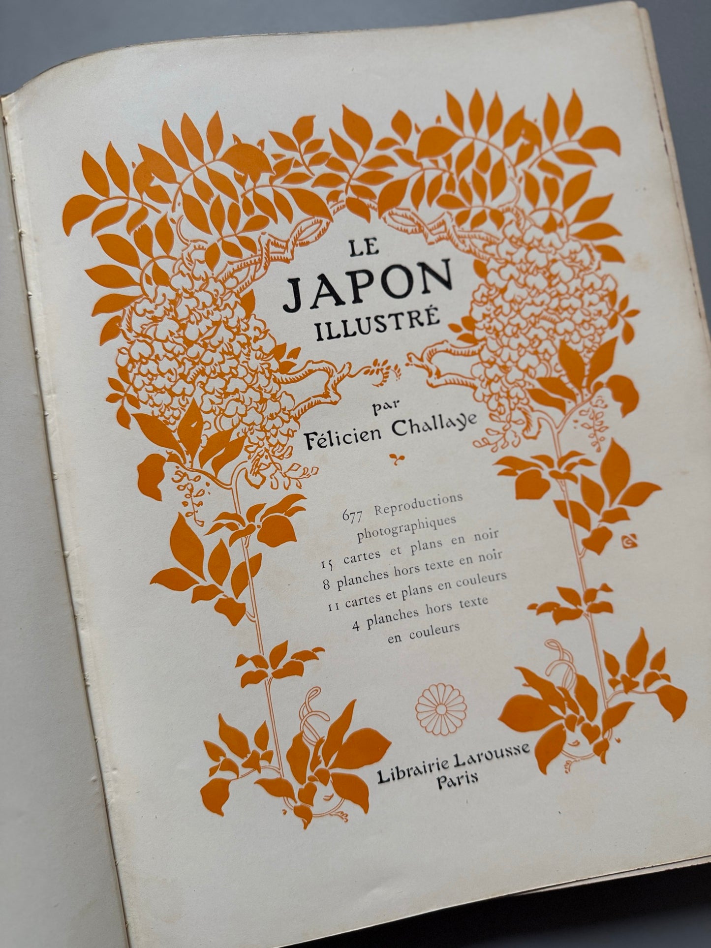 Libro de: Le Japon Illustré, Félicien Challaye - Libraire Larousse, 1915