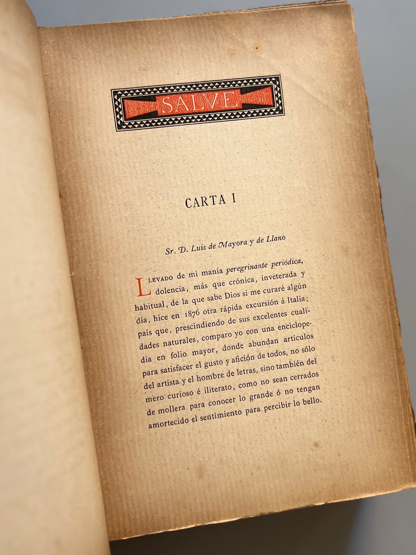 Libro de: Cartas A Pompei, Emilio Pi Y Molist - Tip. L'avenç, 1895