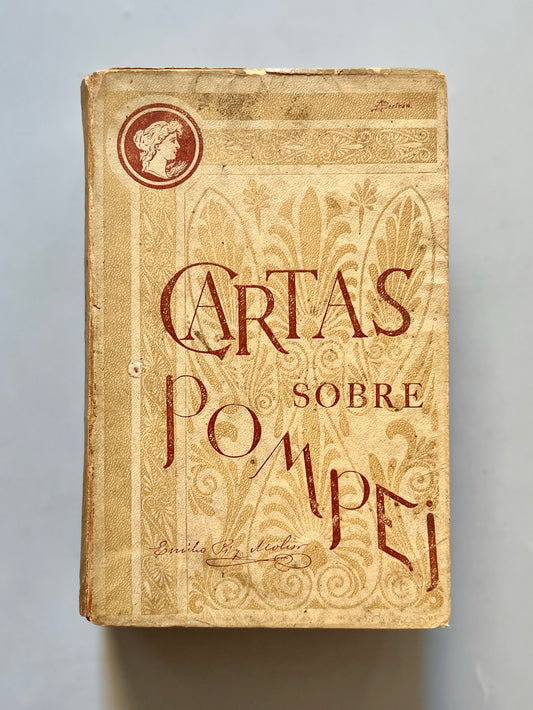 Cartas A Pompei, Emilio Pi Y Molist - Tip. L'avenç, 1895