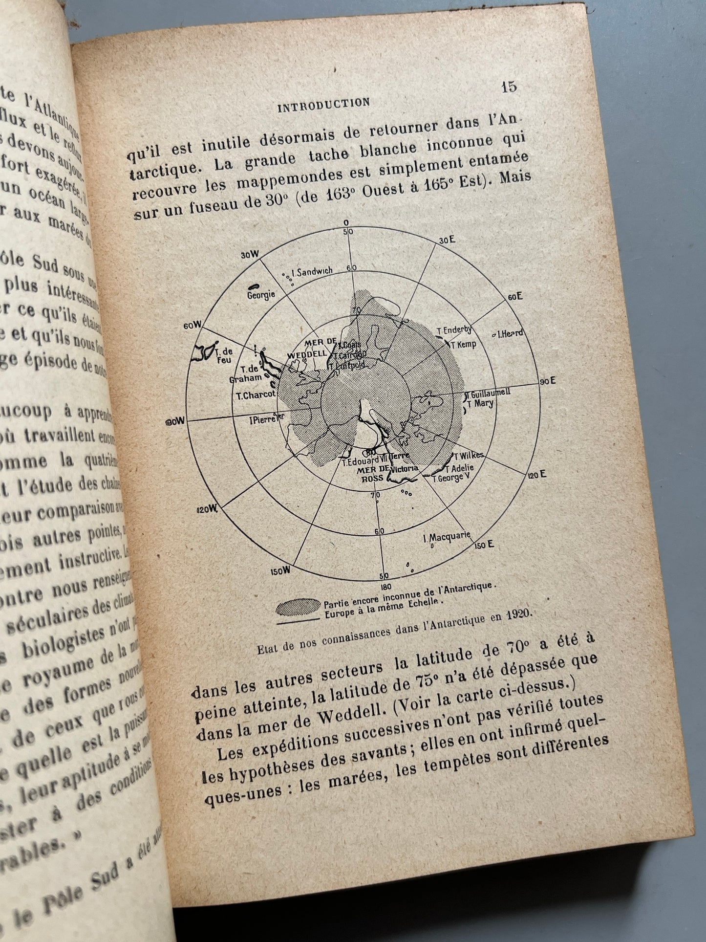 Libro de: Le Pôle Sud, J. Rouch - Ernest Flammarion Editeur, 1921