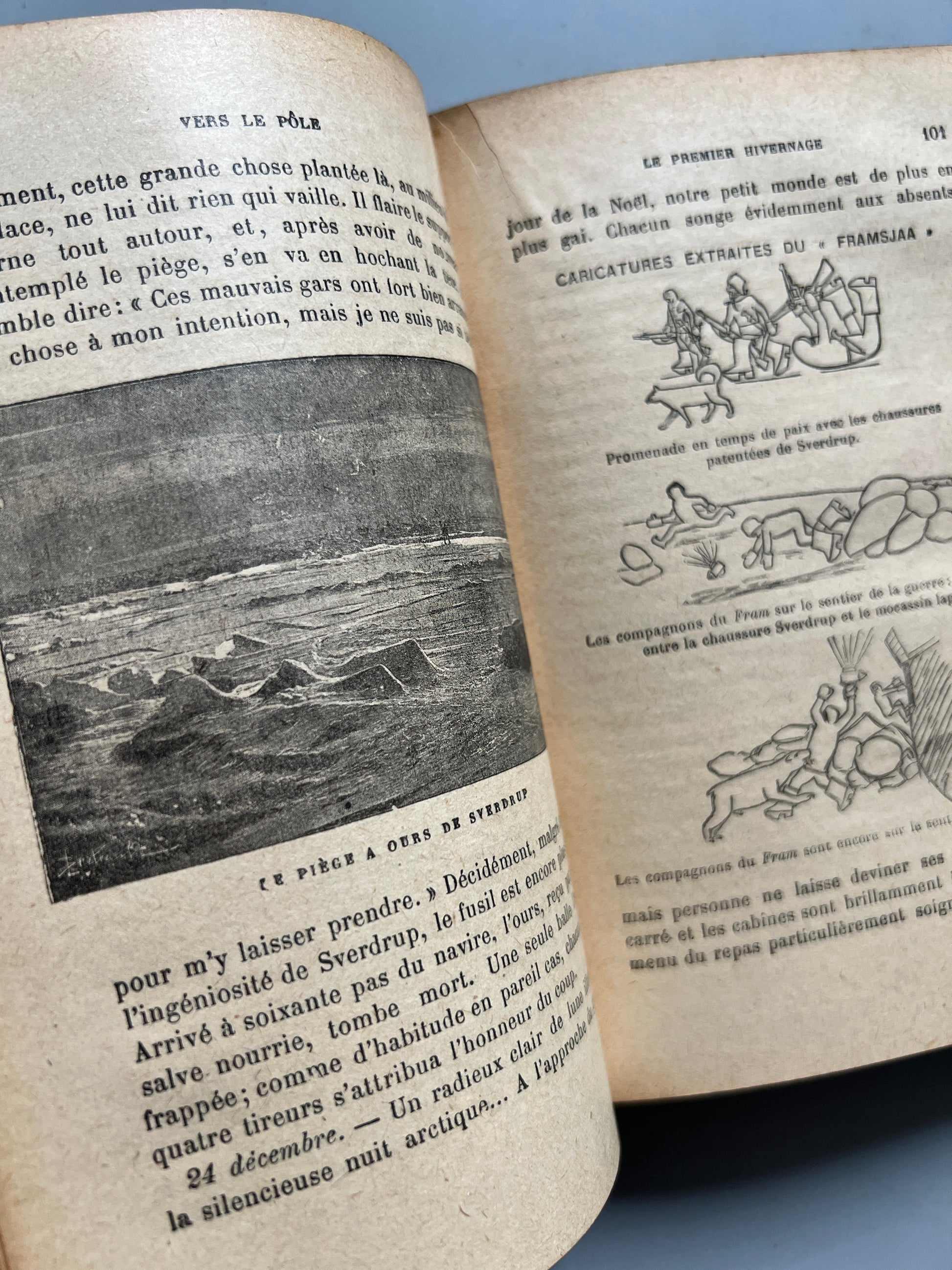 Libro de: Vers le Pôle, Fridtjof Nansen - Ernest Flammarion Editeur, ca. 1920