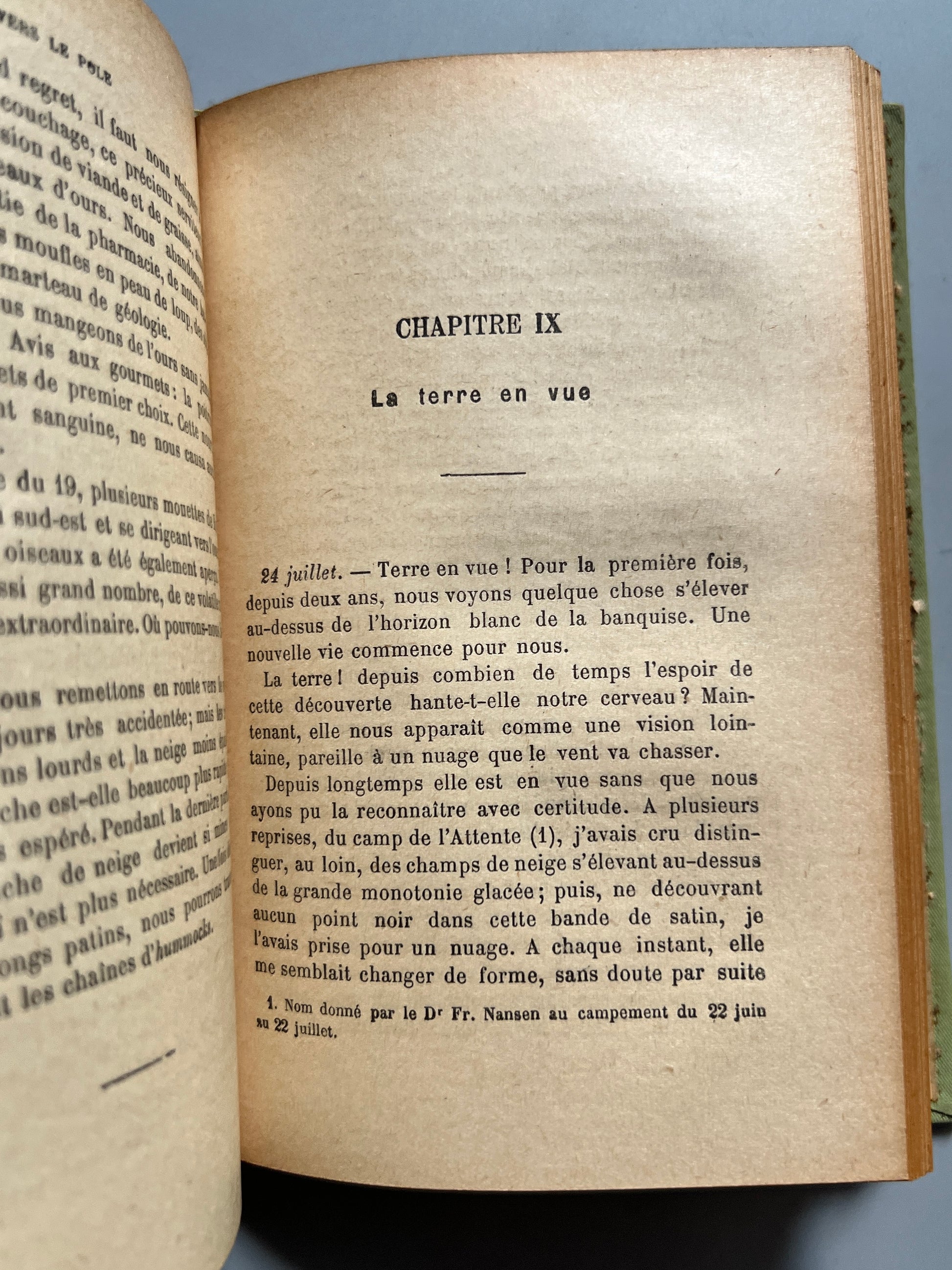 Libro de: Vers le Pôle, Fridtjof Nansen - Ernest Flammarion Editeur, ca. 1920