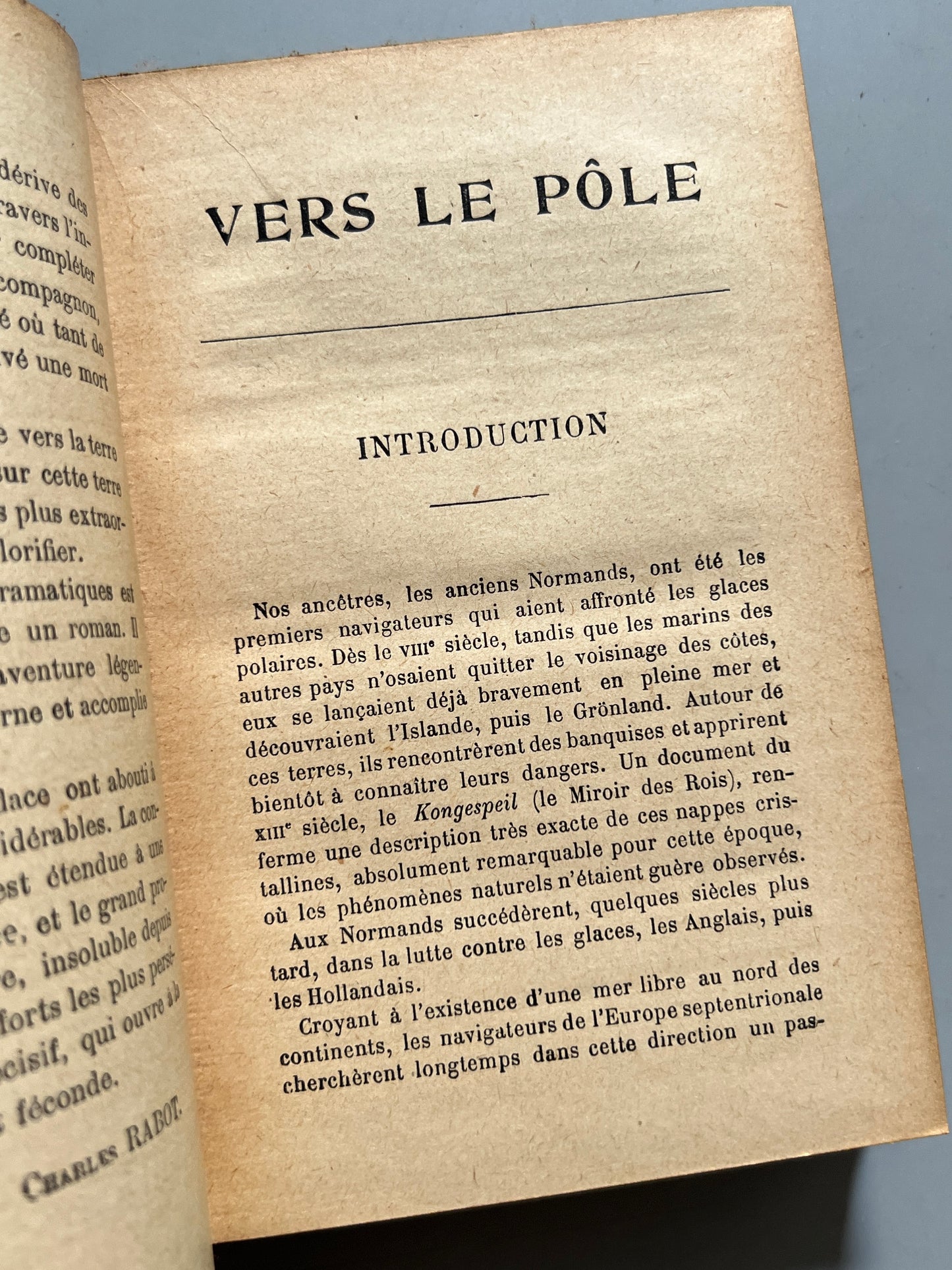 Libro de: Vers le Pôle, Fridtjof Nansen - Ernest Flammarion Editeur, ca. 1920