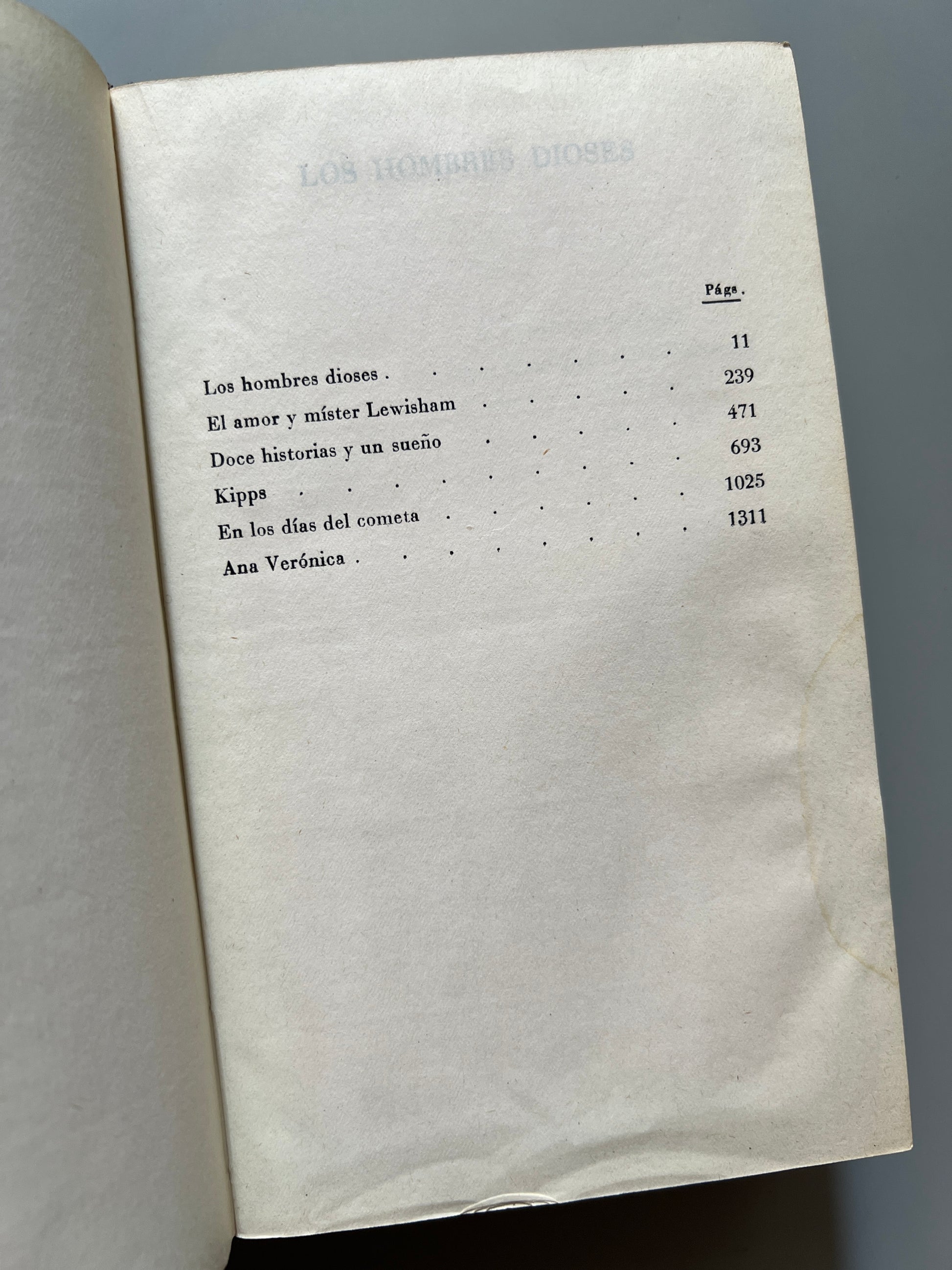 Libro de: Obras Completas, H. G. Wells - José Janés Editor, 1953-1954