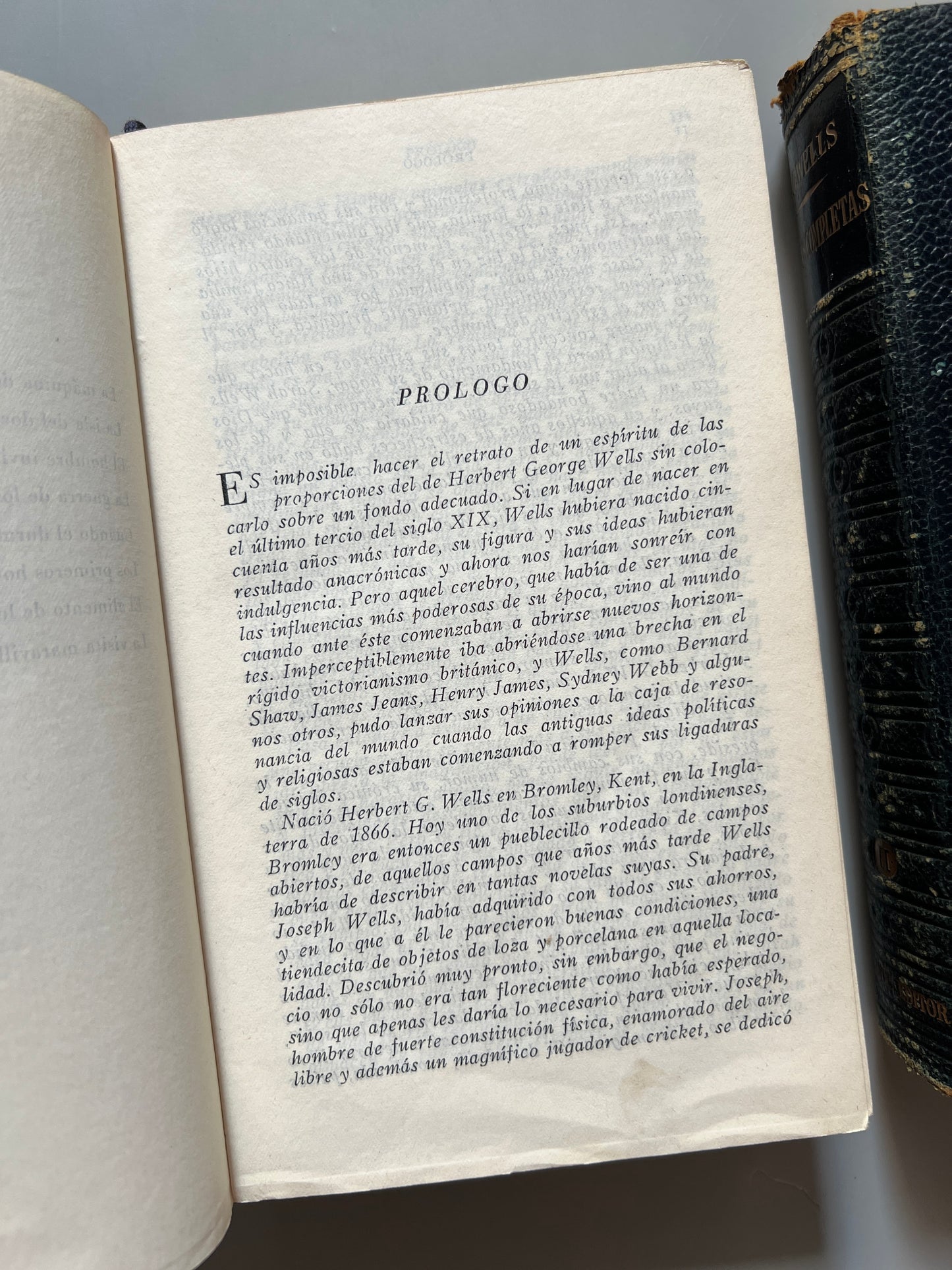 Libro de: Obras Completas, H. G. Wells - José Janés Editor, 1953-1954