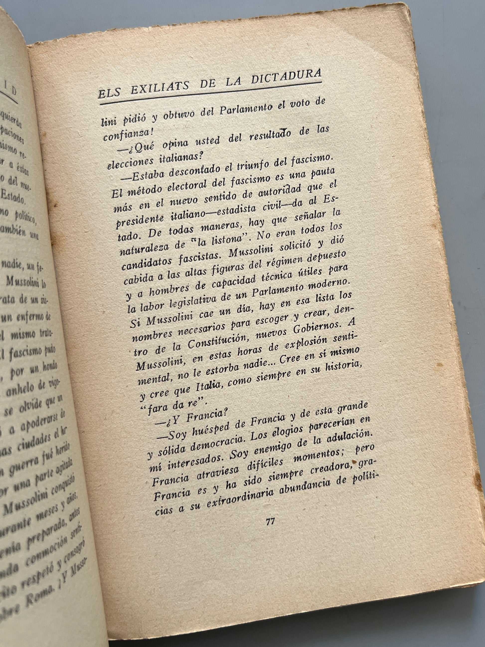 Libro de: Els exiliats de la dictadura, Francesc Madrid - Antoni López Llibreter, 1930