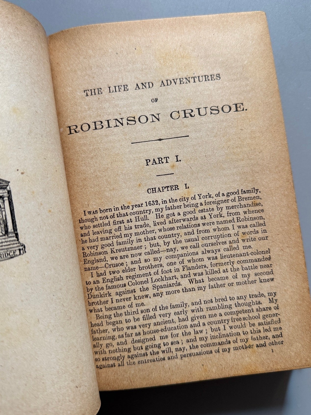 Libro de: The life and adventures of Robinson Crusoe, Daniel Defoe - S. W. Partridge & Co, ca. 1900