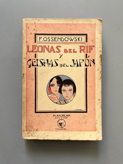 Leonas del Rif y geishas del Japón, F. Ossendowski - M. Aguilar, ca. 1925