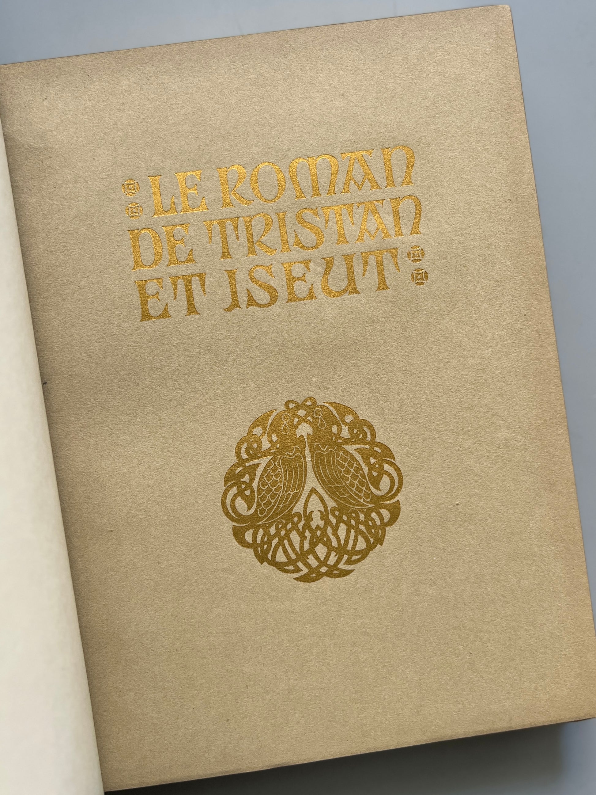 Libro de: Le roman de Tristan et Iseut, Joseph Bédier - L'Édition D'Art, 1922