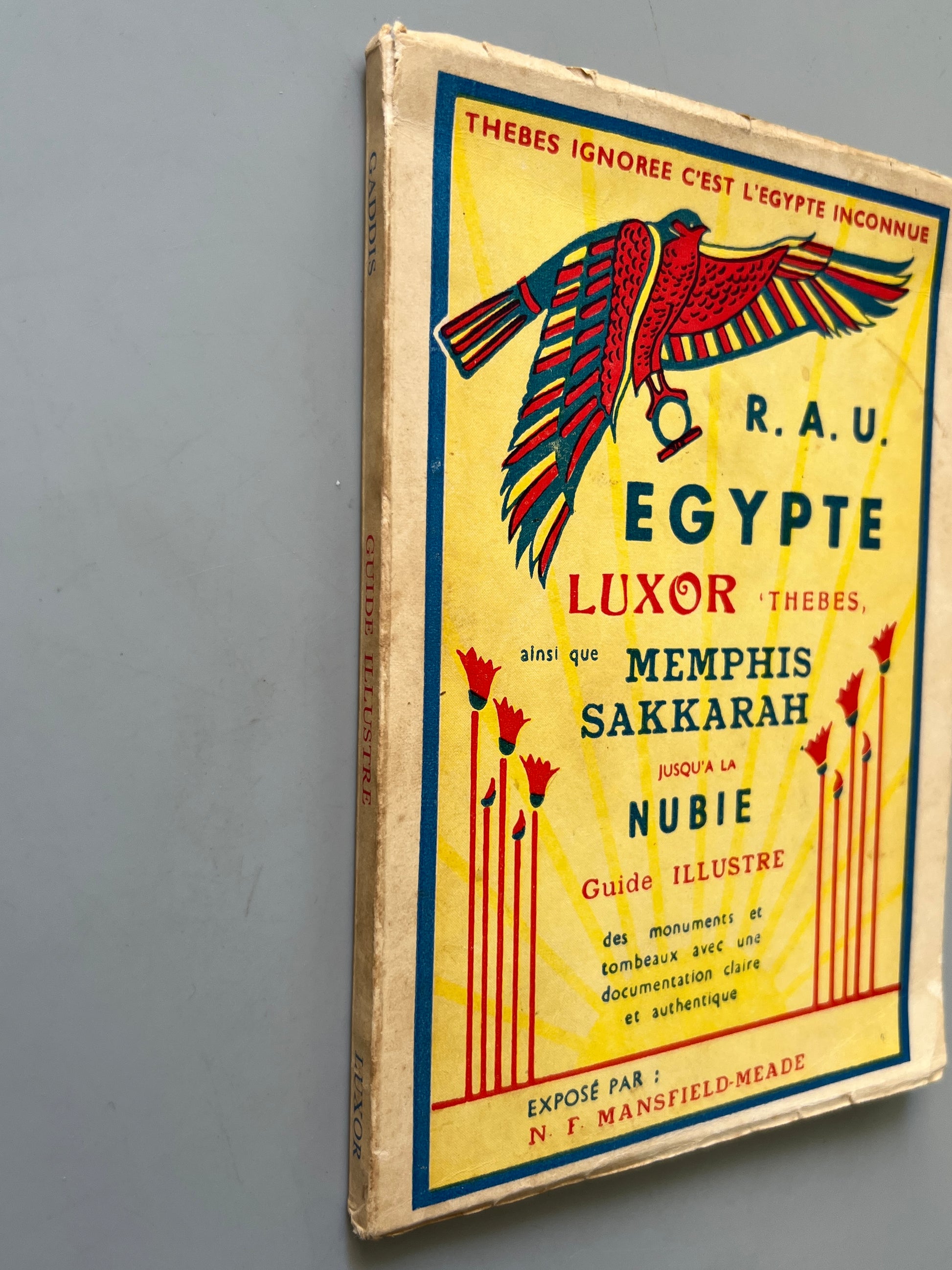 Libro de: Le meilleur guide de poche de Luxor - Gaddis À Luxor, 1959-60