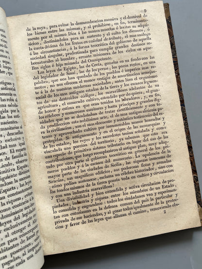 Libro de: La amortización civil y eclesiástica, J. F. Y R - Imprenta de D. Francisco Altamirano Editor, 1846