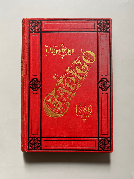 Canigó, Jacint Verdaguer (primera edición) - Llibreria Catòlica, 1886