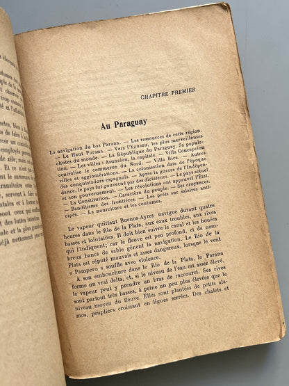 Libro de: Au centre de l'Amérique du Sud inconnue, Marquis de Wavrin - Pierre Roger & Cie Éditeurs, ca. 1920