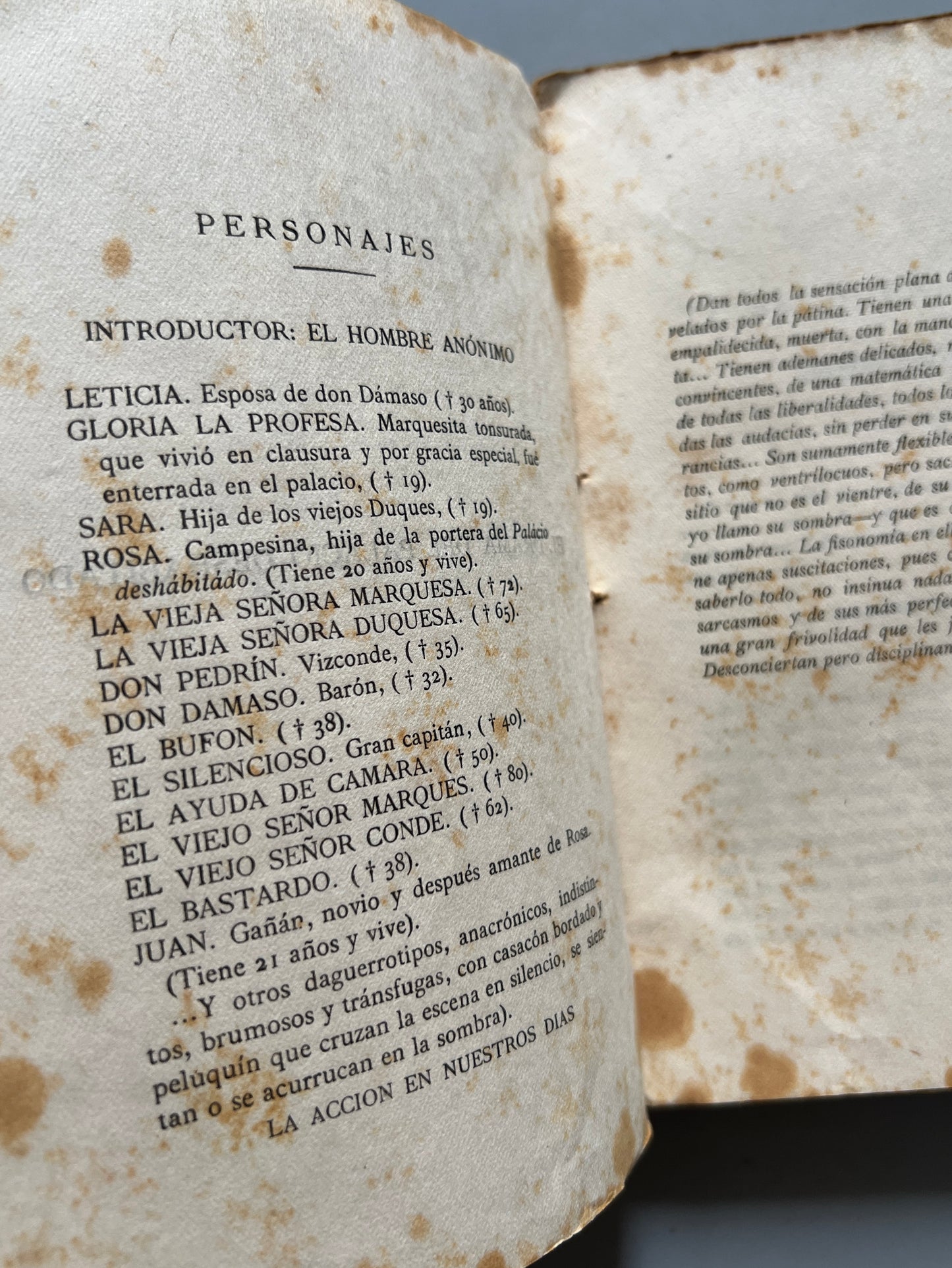 Libro de: El drama del palacio deshabitado, Ramón Gómez de la Serna (1a edición) - Editorial-América, 1926