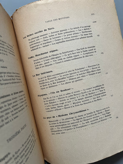Le Japon Souriant. Ses samouraïs, ses bonzes, ses geishas, Robert Chauvelot - Berger-Levrault Éditeurs, 1929