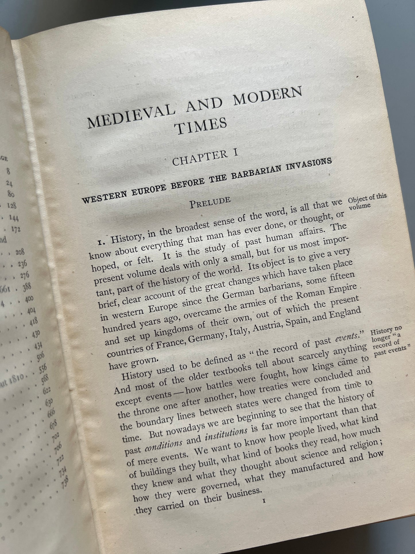 Libro de: Medieval and modern times, James Harvey Robinson - Ginn And Company, 1919