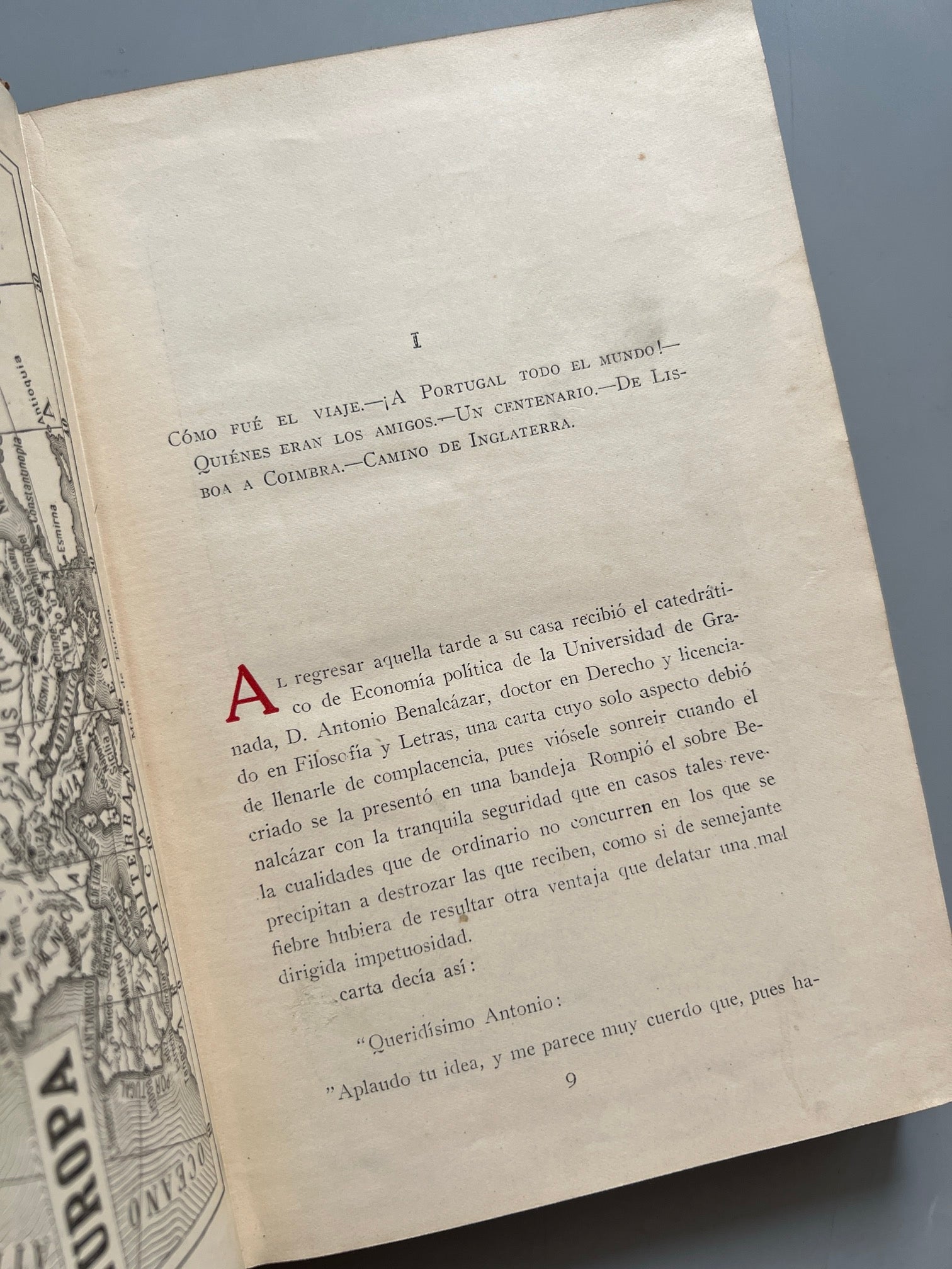 Libro de: Viajes por Europa. Recuerdos de un viaje por Europa - Editorial Saturnino Calleja, ca. 1900