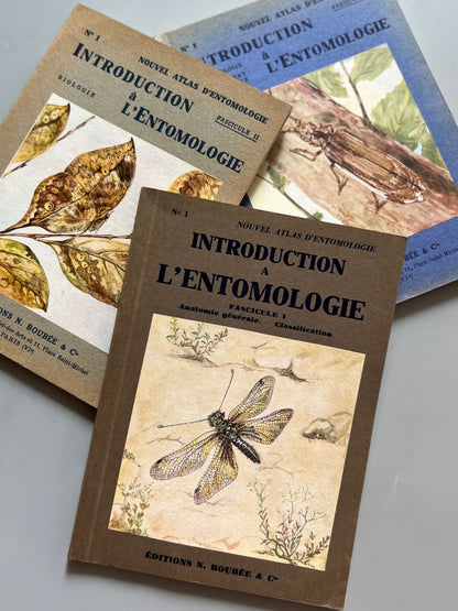 Introduction a l'entomologie, R. Jeannel - Éditions N. Boubée & Cie, 1946-1949