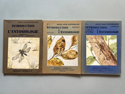 Libro de: Introduction a l'entomologie, R. Jeannel - Éditions N. Boubée & Cie, 1946-1949