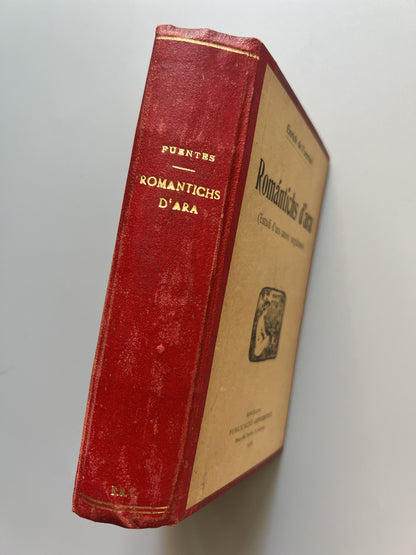 Libro de: Romántichs d'ara, Enrich de Fuentes - Publicació Joventut, 1906