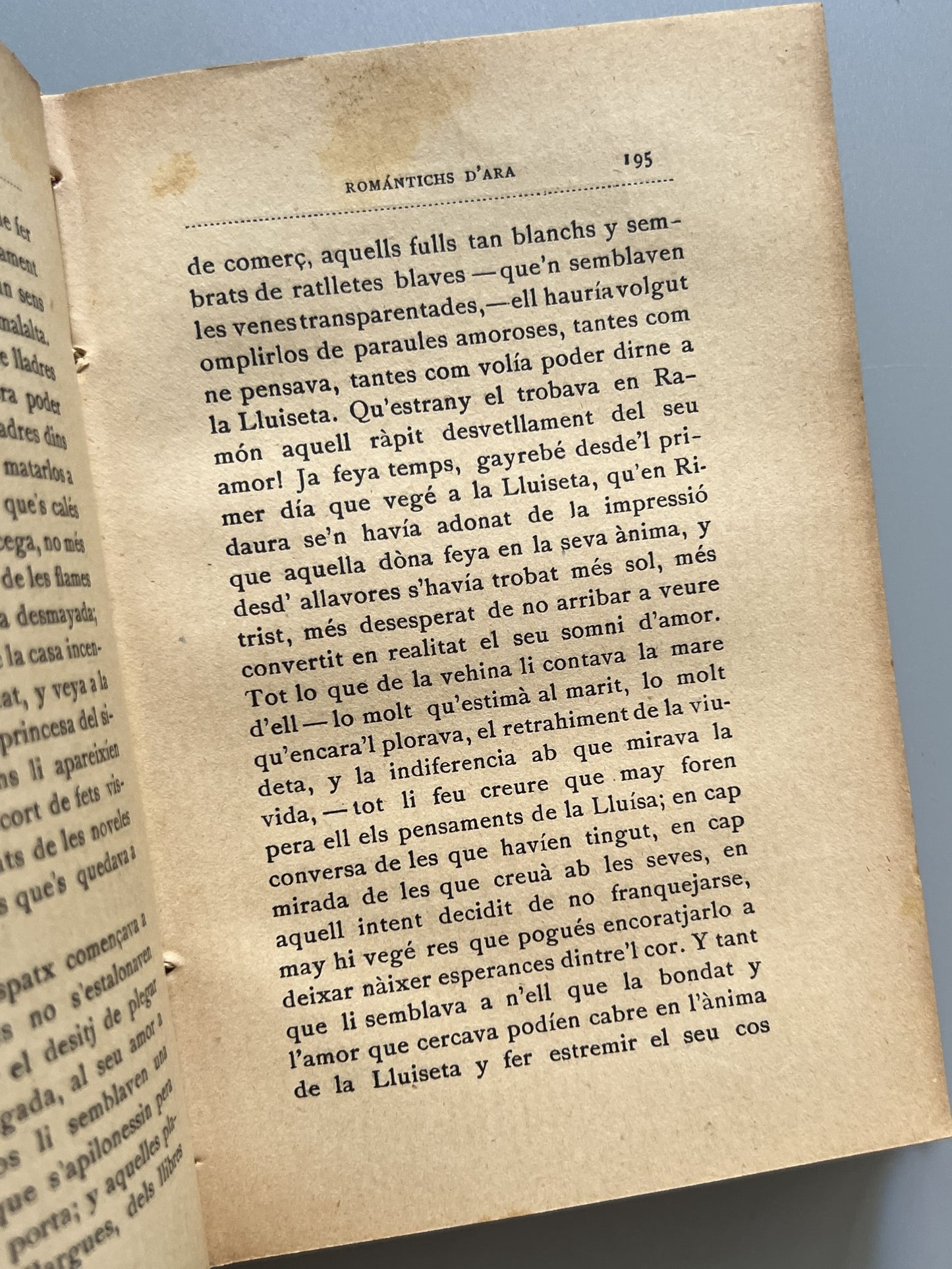 Libro de: Romántichs d'ara, Enrich de Fuentes - Publicació Joventut, 1906