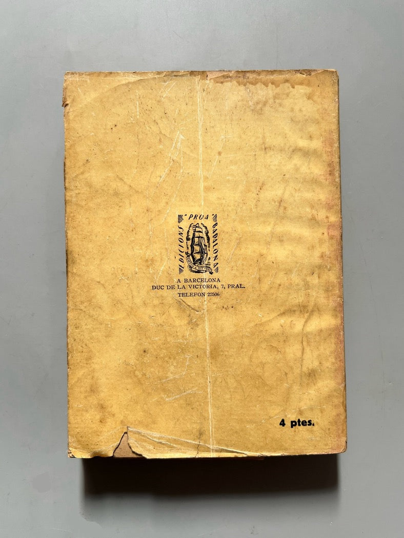 Libro de: Els exiliats acusen, Ramón Xuriguera (primera edición) - Edicions Proa, 1930