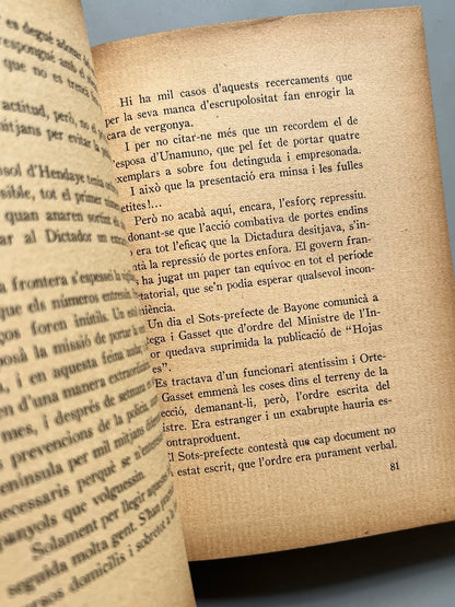 Libro de: Els exiliats acusen, Ramón Xuriguera (primera edición) - Edicions Proa, 1930