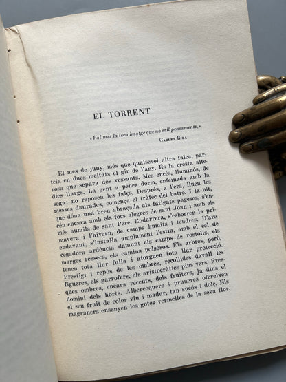 Libro de: L'any en estampes. Visions d'Eivissa, Marià Villangómez - Editorial Barcino, 1956