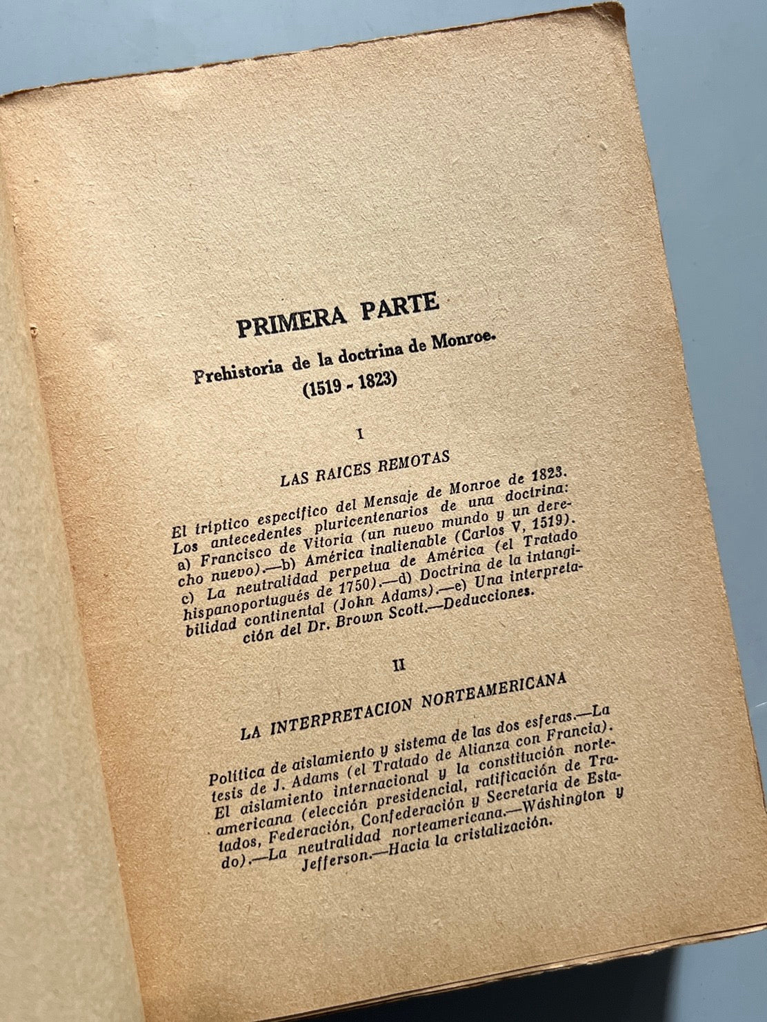 Libro de: Doctrina de Monroe y cooperación internacional, Camilo Barcia Trelles - Editorial Mundo Latino, 1931