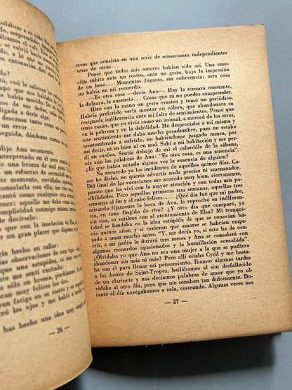 Libro de: Buen día tristeza, François Sagan - México D. F., ca. 1950