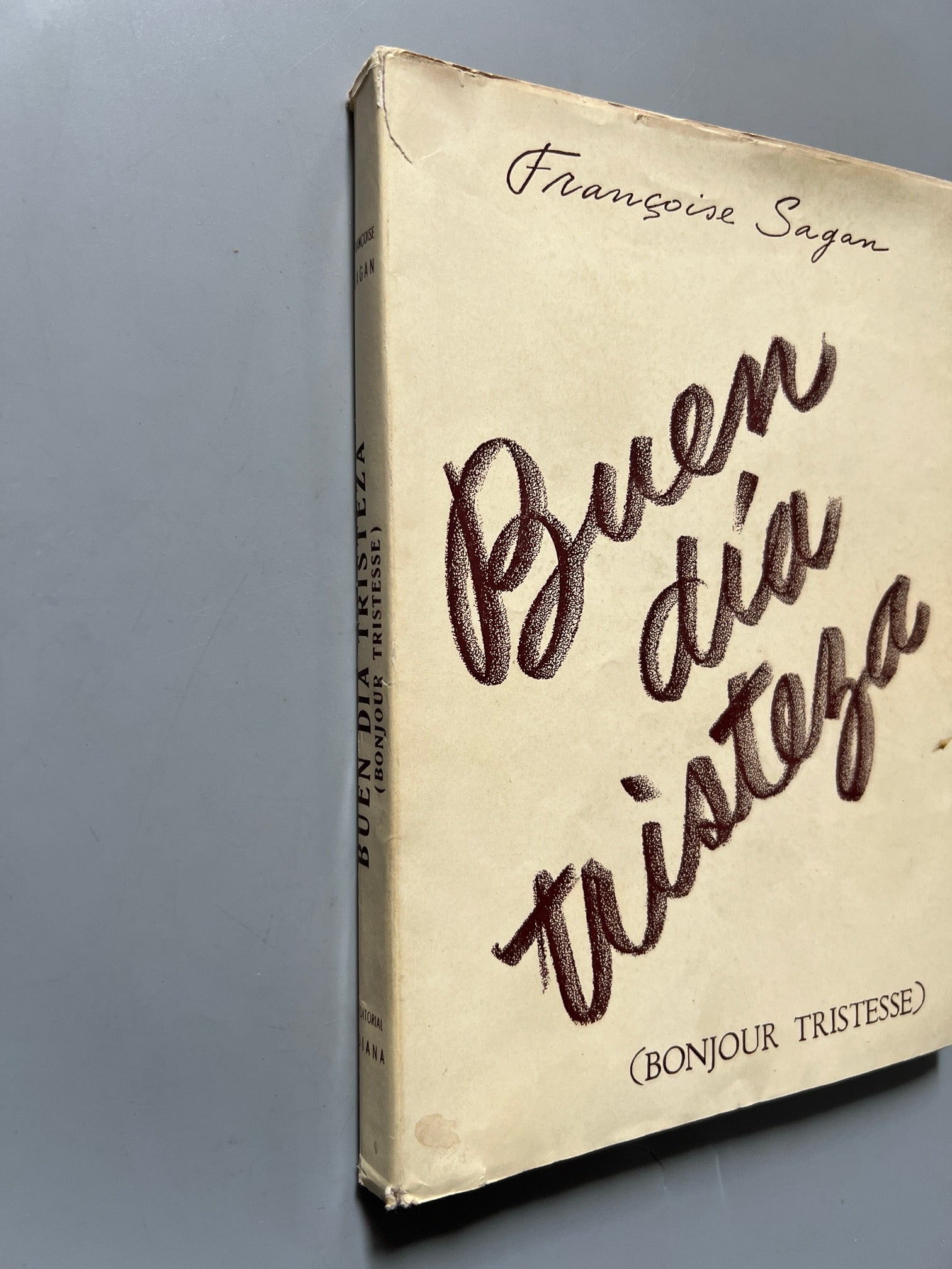 Libro de: Buen día tristeza, François Sagan - México D. F., ca. 1950