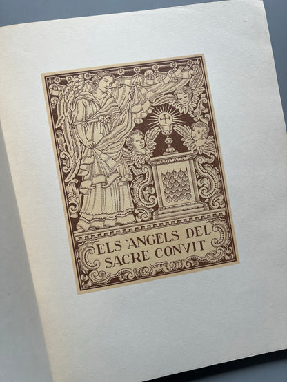 Libro de: El llibre dels àngels, Joan Llongueres (firmado) - Edicions Cíthara, 1952