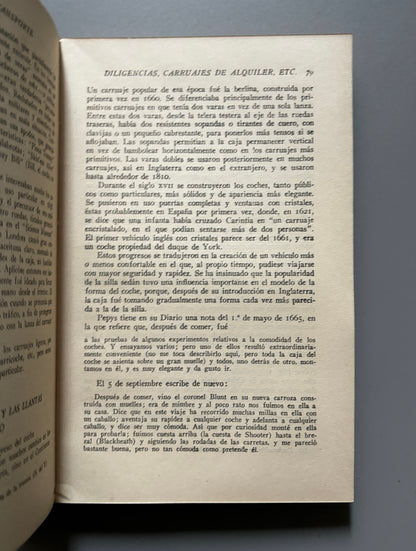 Libro de: Historia del transporte, Ellison Hawks (primera edición) - Editorial Juventud, 1946