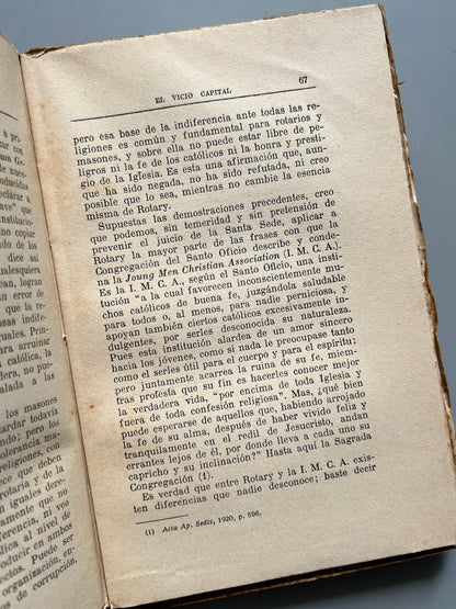 Los rotarios, Felipe Alonso Bárcena - Editorial Razón y Fe, 1929