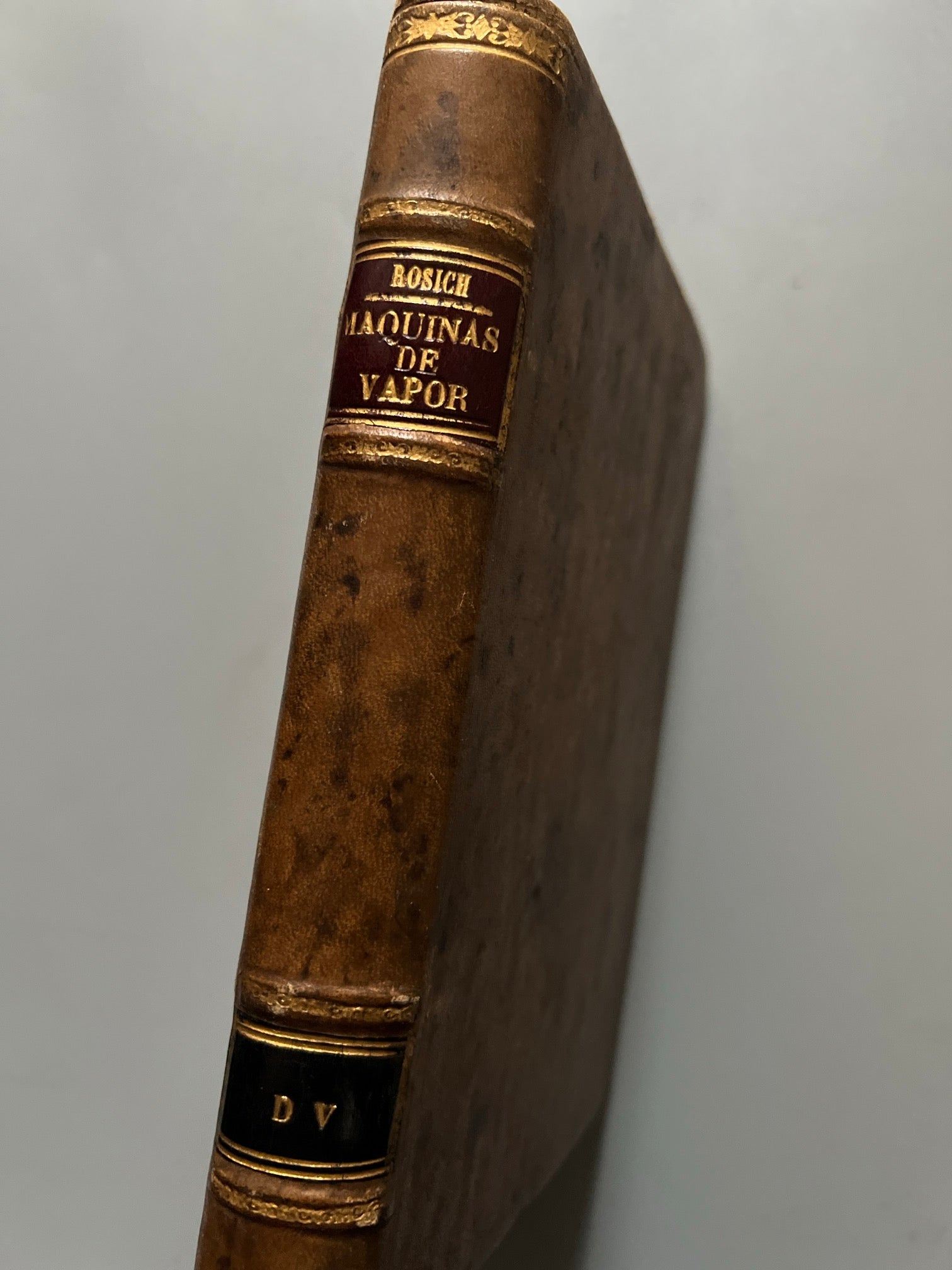 Máquinas de vapor, Juan Rosich y Rubiera - Manuel Marín Editor, 1908