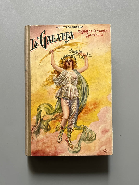 La Galatea, Miguel de Cervantes - Ramón Sopena editor, ca. 1920