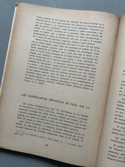 Libro de: Cuadernos hispanoamericanos nº274 - Ediciones Mundo Hispánico, 1973