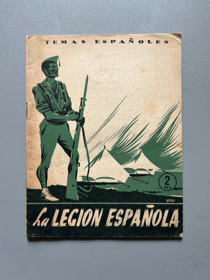 La Legión española, Francisco Gómez de Travecedo - Temas Españoles, 1954