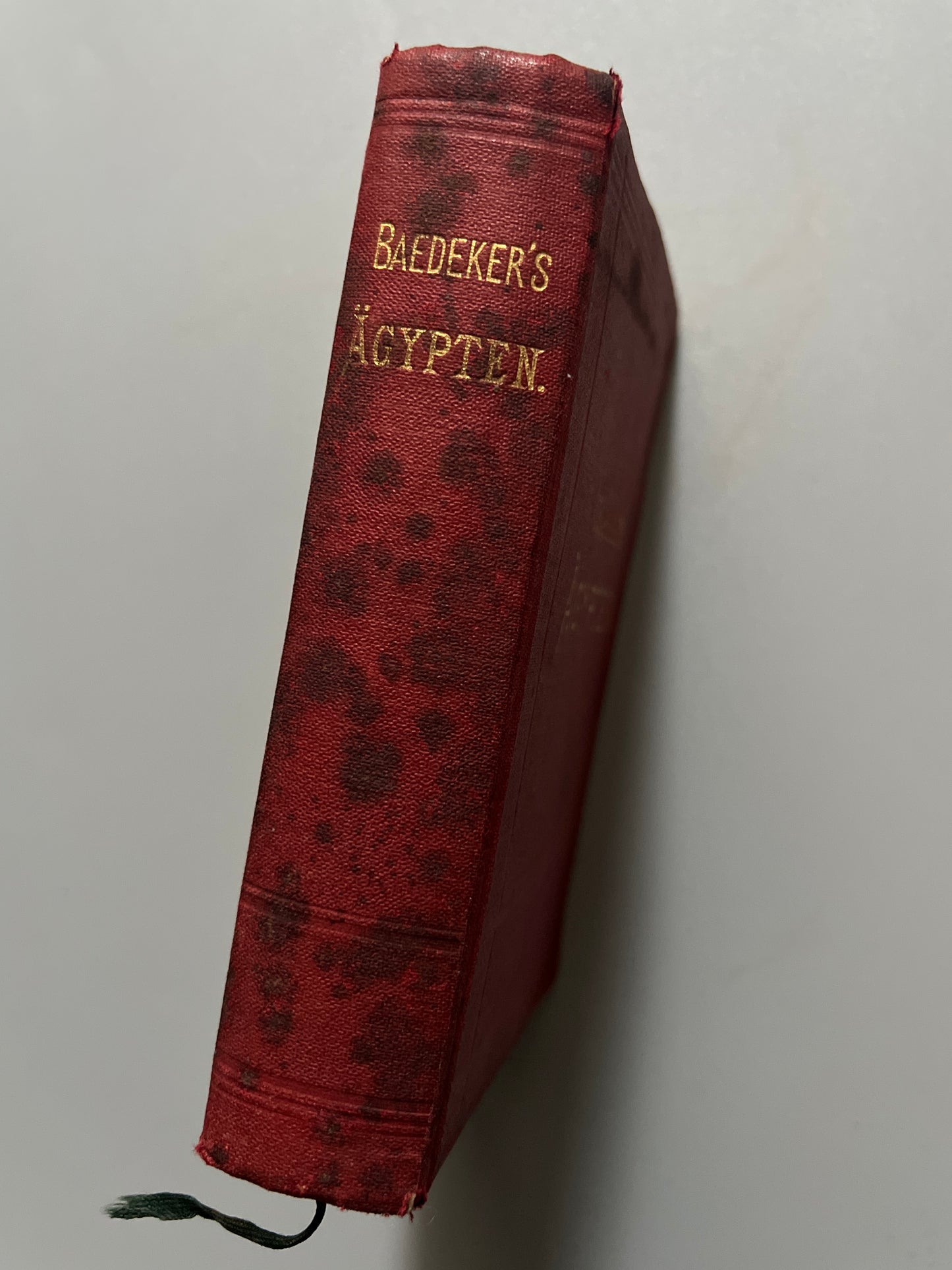 Libro de: Ägypten. Handbuch Für Reisende, Karl Baedeker - Leipzig, 1897