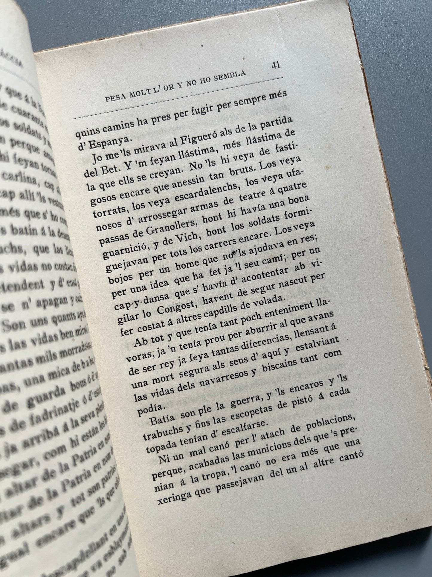 Libro de: Dels anys de la Fáccia, Pere Aldavert - Imprempta La Renaixensa, 1907