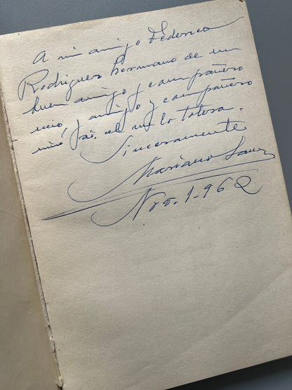 Libro de: El pasodoble español, Mariano Sanz de Pedre (firmado) - Imp. de José Luis Cosano, 1961