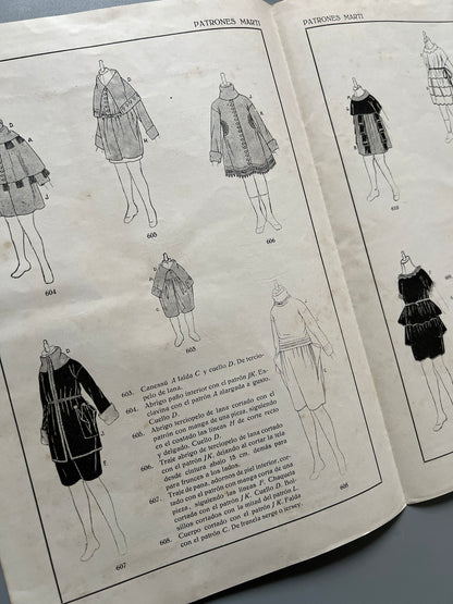 Libro de: Patrones Martí, moda de niñas invierno 1919-20 - Barcelona