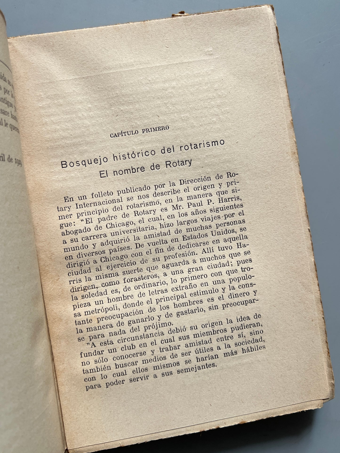 Los rotarios, Felipe Alonso Bárcena - Editorial Razón y Fe, 1929