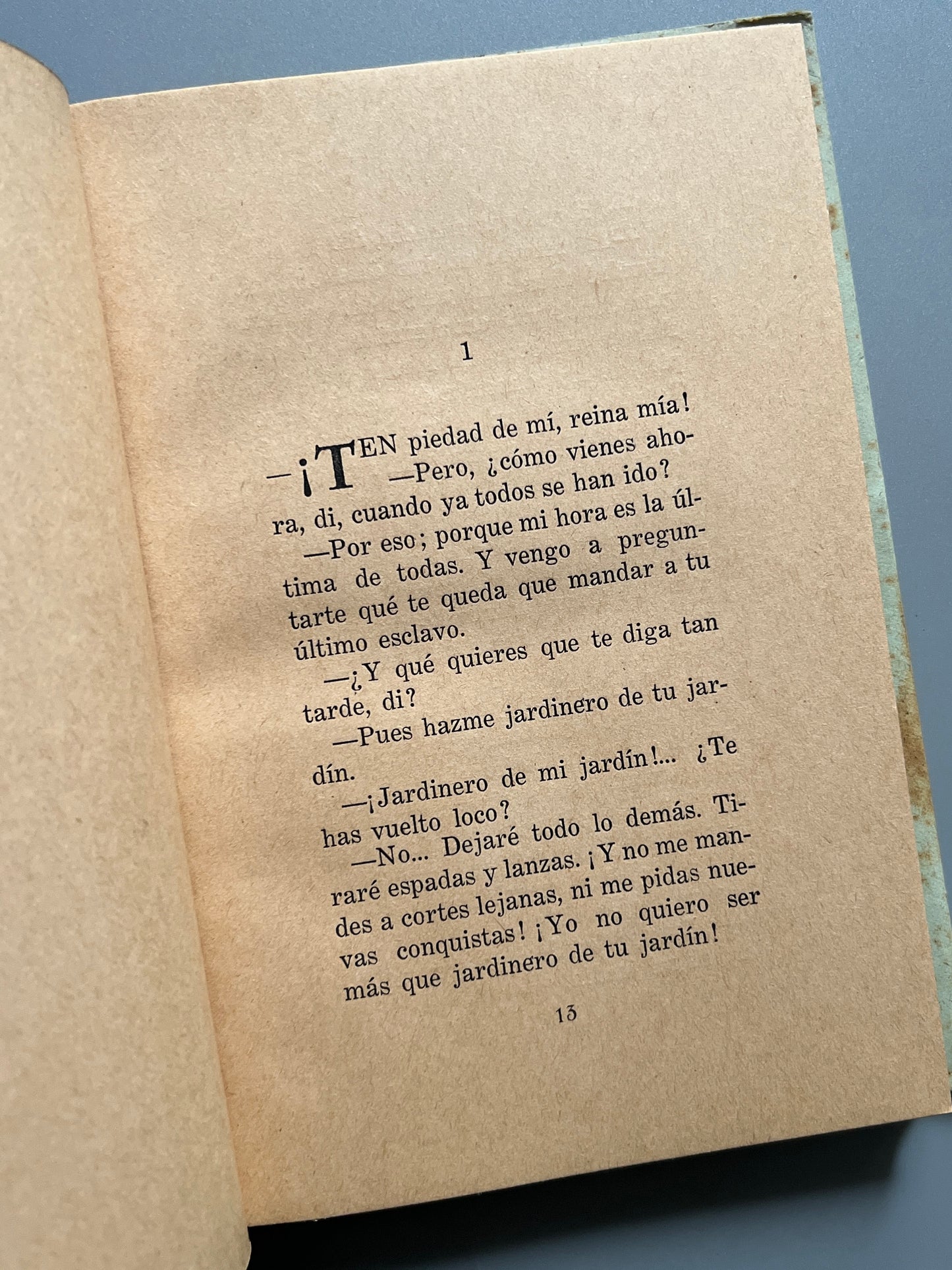 Libro de: El jardinero, Rabindranah Tagore - J. García, 1943