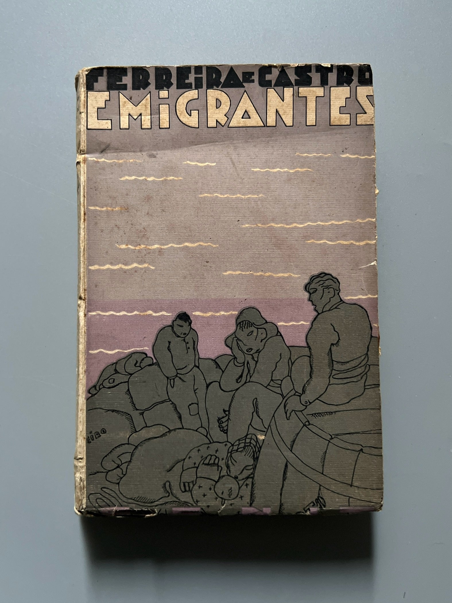 Emigrantes, Ferreira de Castro (primera edición) - Editorial Cenit, 1930