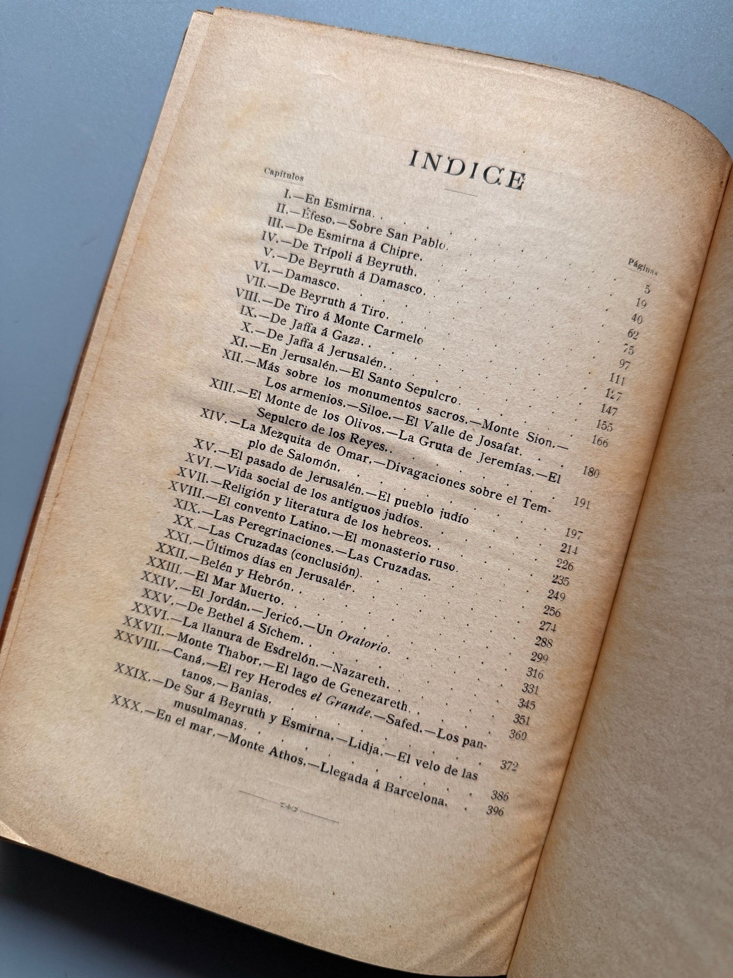 Libro de: De Roma a Jerusalén, Octavio Velasco del Real - Ramón Molinas, ca. 1900